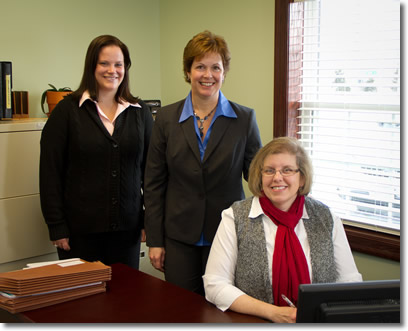 Mindy Goudreau, Anne Dyring Riley, Debbie Carpenter